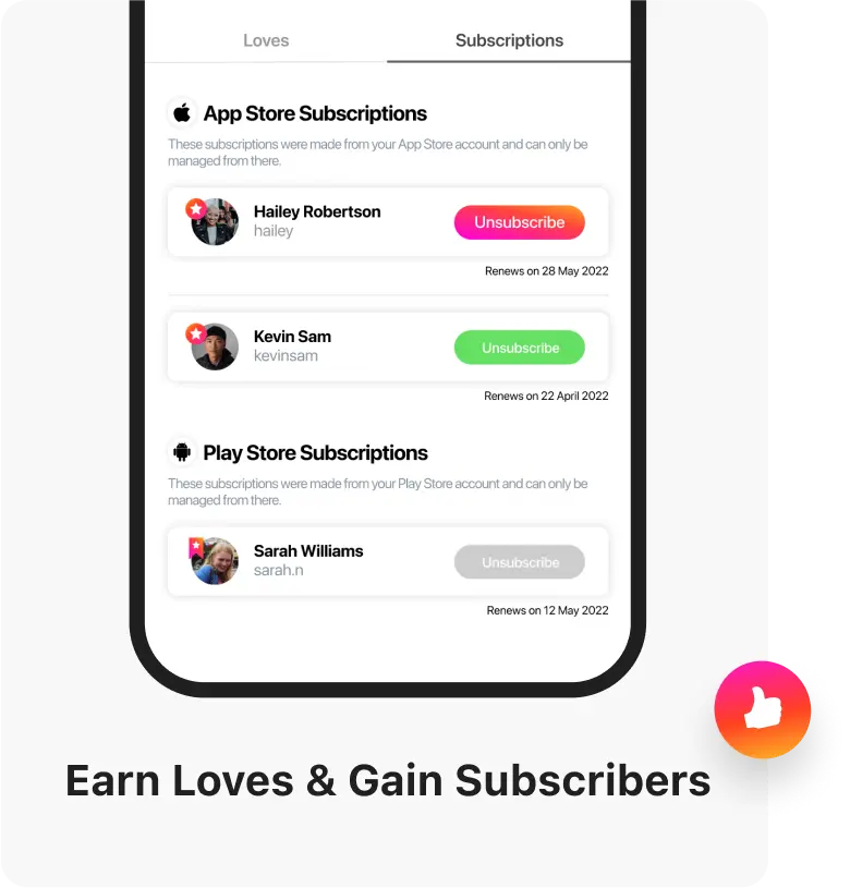 Share with your fanbase